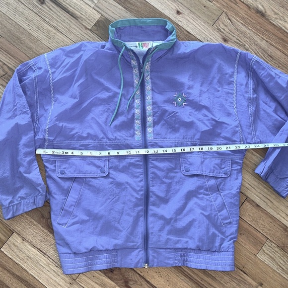 Vintage Bolo Spirit Purple Windbreaker Jacket Size Small - Picture 3 of 7